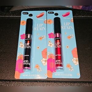 Lip Stain Set - Caramel & Pink Sugar 0.18fl Oz BNIB